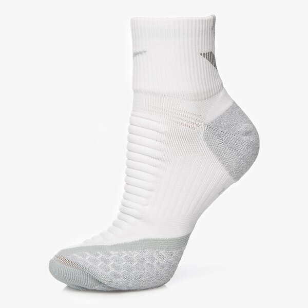 Дамски чорапи NIKE ЧОРАПИ ELITE RUNNING CUSHION QTR sx4850146 цвят бял