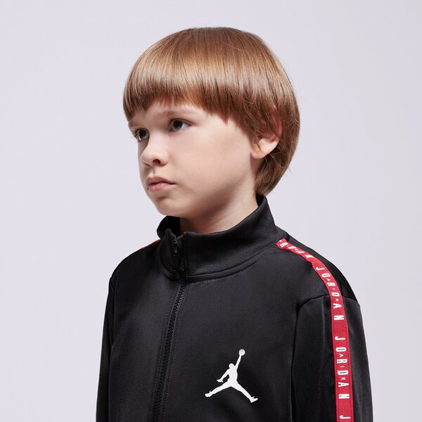 Детска тениска JORDAN АНЦУГ JDN AIR JORDAN TRICOT SET BOY 95a449-023 цвят черен