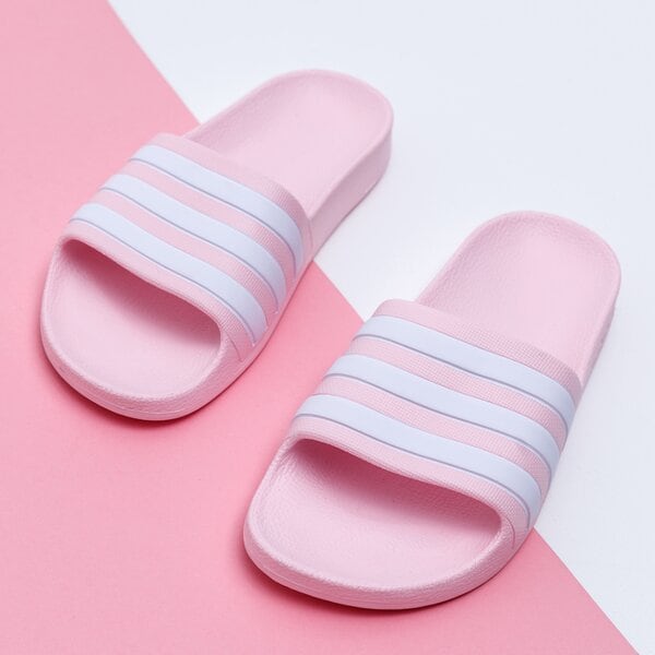 Детски чехли и сандали ADIDAS ADILETTE AQUA K fy8072 цвят розов