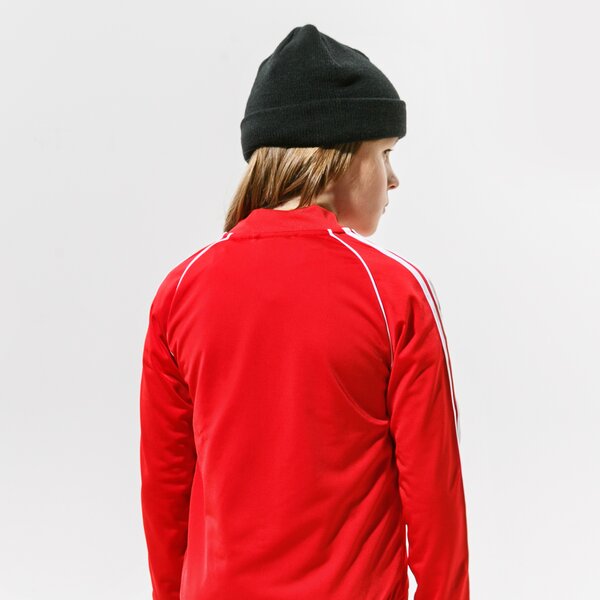 Детски суичър ADIDAS СУИТЧЪР SST TRACK ТОП MM gn8449 цвят червен