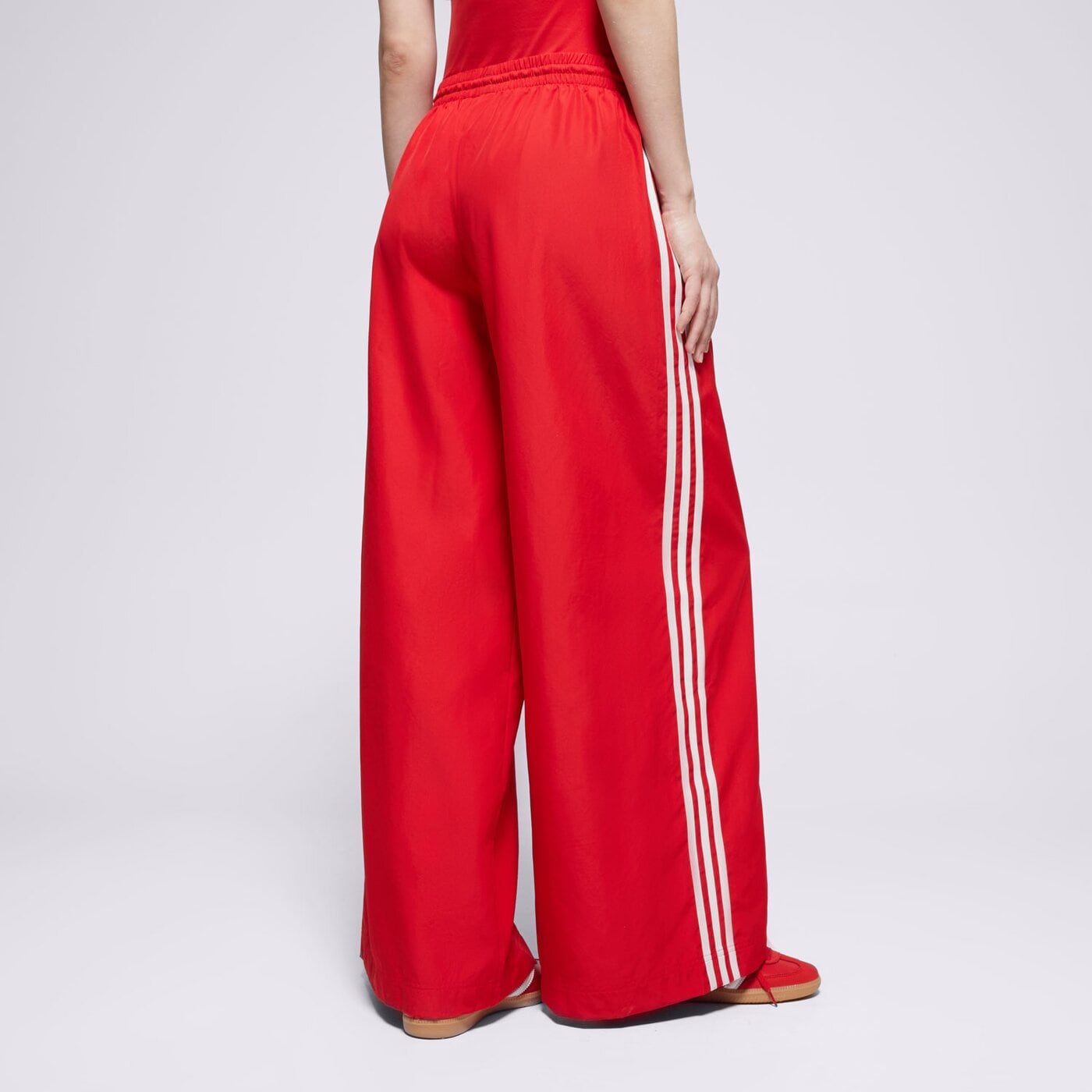 Дамски панталони ADIDAS ПАНТАЛОНИ OVERSIZED TP jd3388 цвят червен