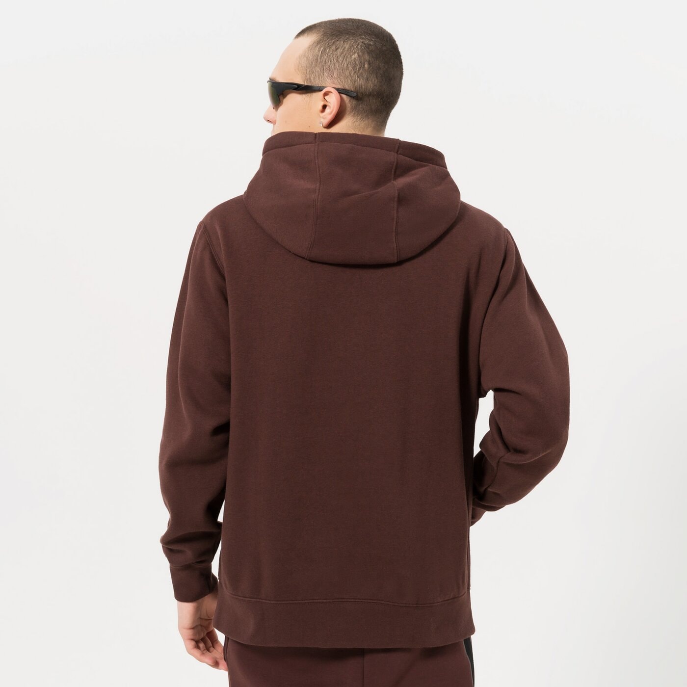 Мъжки суичър NIKE СУИТЧЪР С КАЧУЛКА SPORTSWEAR CLUB FLEECE bv2654-227 цвят кафяв