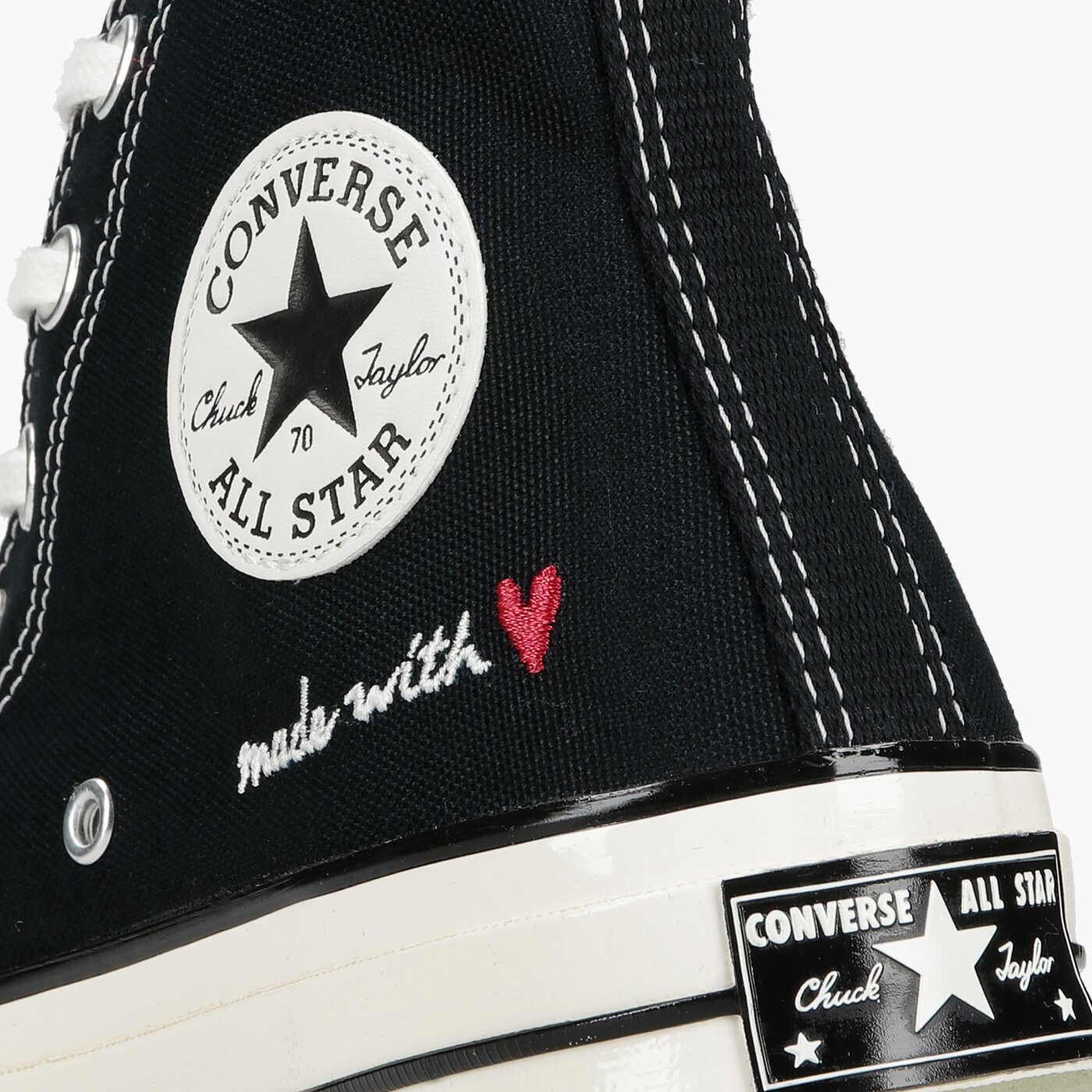 Дамски маратонки CONVERSE CHUCK 70 171118c цвят черен