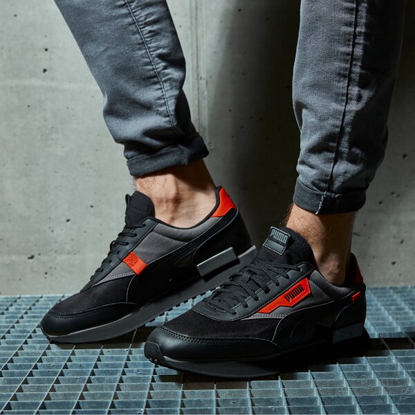 Мъжки маратонки PUMA FUTURE RIDER SPRINT 37499502 цвят черен