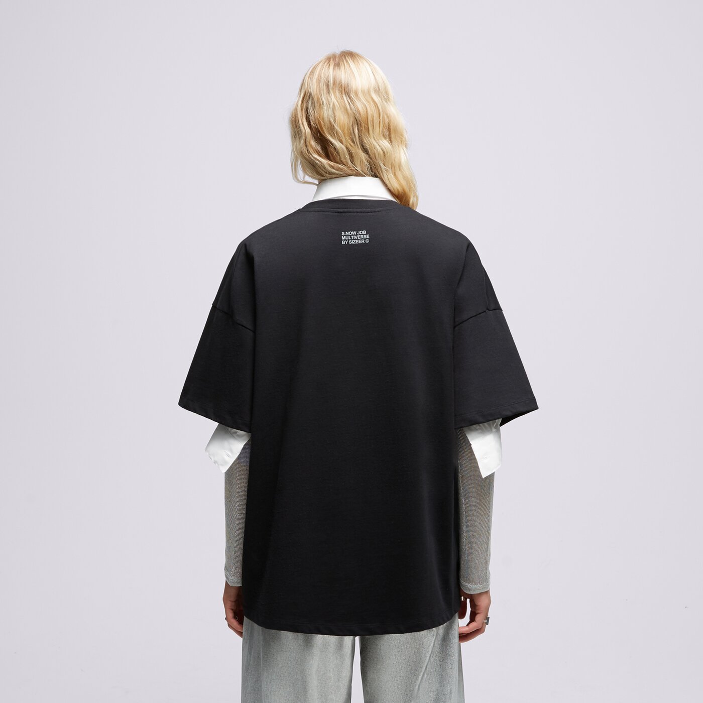 Мъжка тениска S.NOW JOB SIZEER ТЕНИСКА “WHO MADE WHO” BLACK si123tsu50002 цвят черен