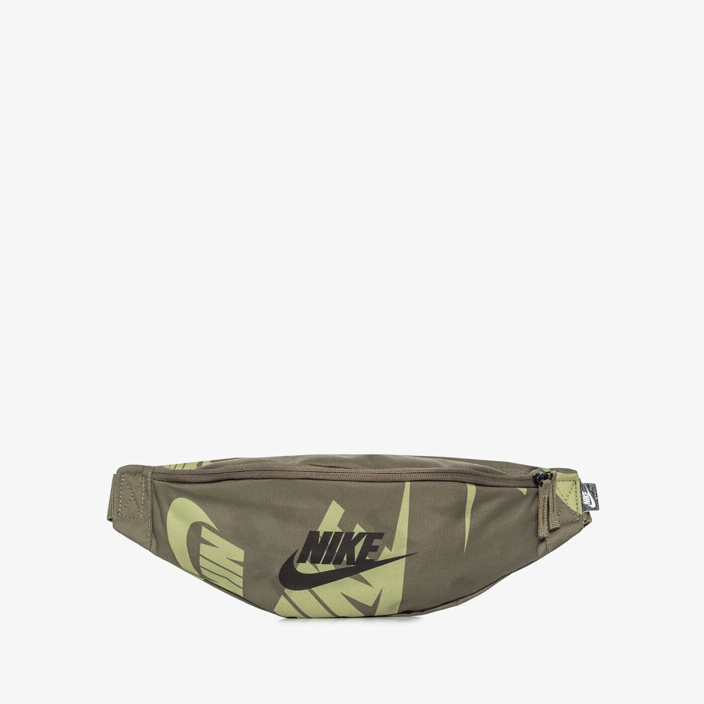 Дамска чанта за кръст NIKE ЧАНТА NK HERITAGE WSTPCK - SHOE BOX dq5930-222 цвят зелен