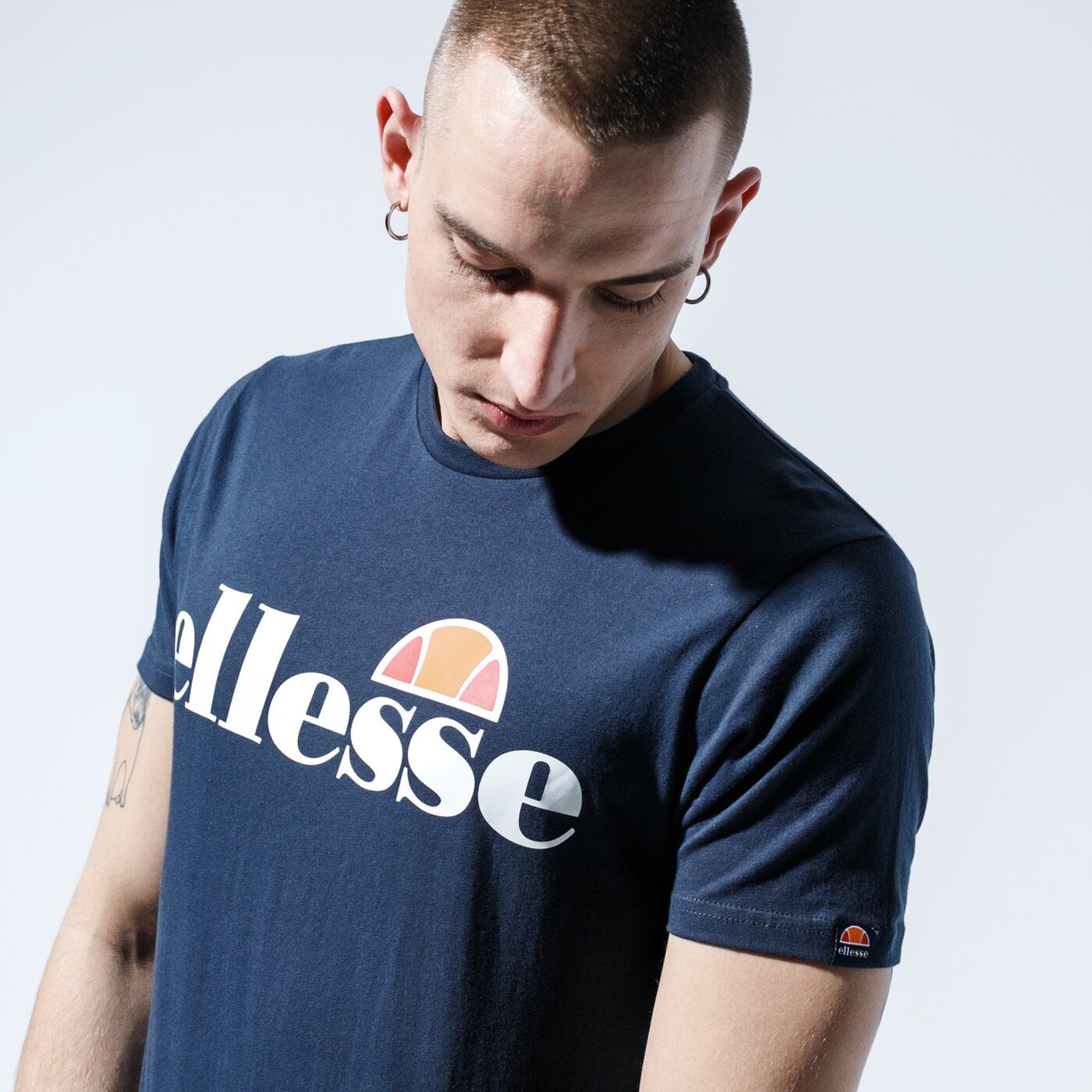 Мъжка тениска ELLESSE ТЕНИСКА SL PRADO NAVY shc07405429 цвят тъмносин