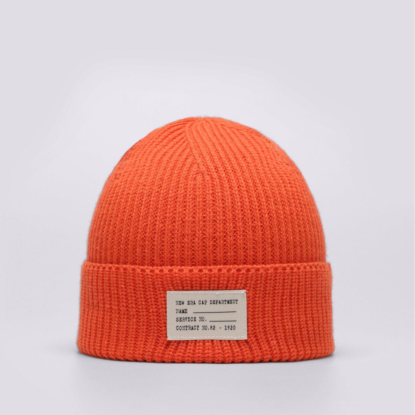 Мъжка зимна шапка NEW ERA ШАПКА WOOL MIX WATCH BEANIE NEW ERA ORG 60285123 цвят оранжев