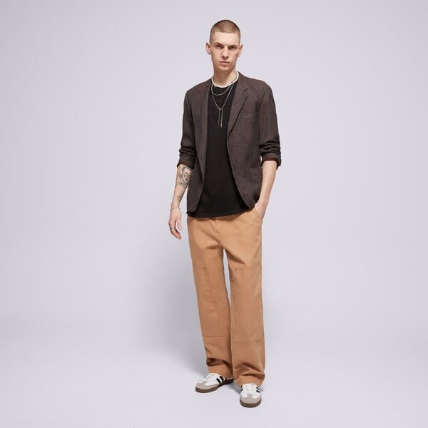 Мъжки панталони CHAMPION ПАНТАЛОНИ STRAIGHT HEM PANTS 220506ms034 цвят бежов