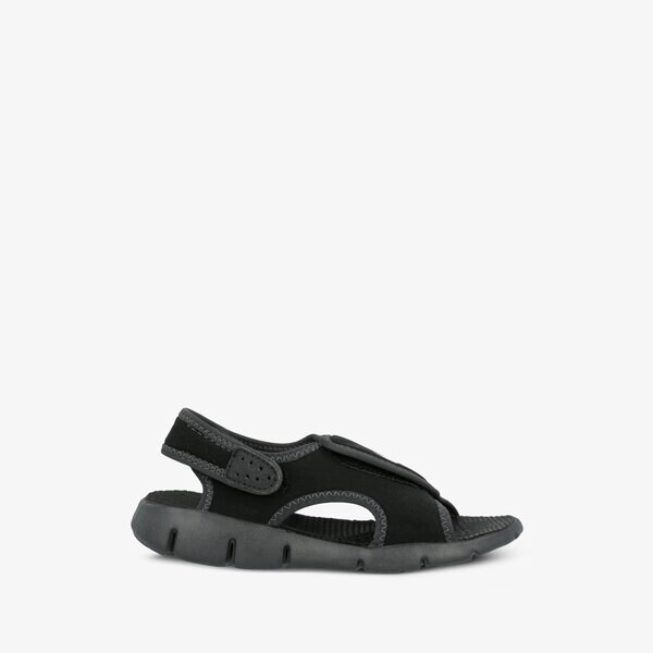Детски чехли и сандали NIKE SUNRAY ADJUST 4 (GS PS)  386518-11k цвят черен