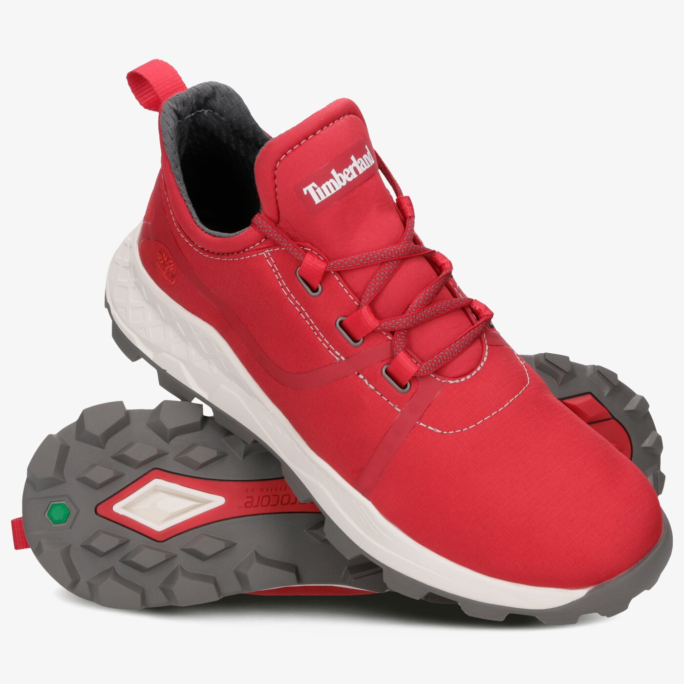 Мъжки маратонки TIMBERLAND BROOKLYN FABRIC OXFORD tb0a1z14p921 цвят червен