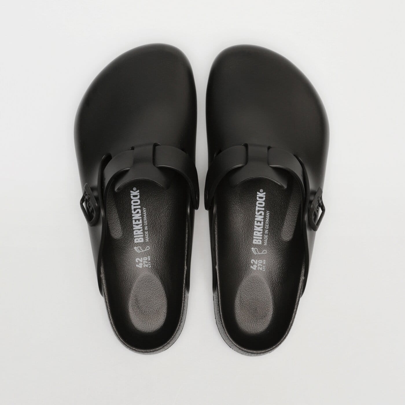 Мъжки чехли и сандали BIRKENSTOCK BOSTON EVA 1002314 цвят черен