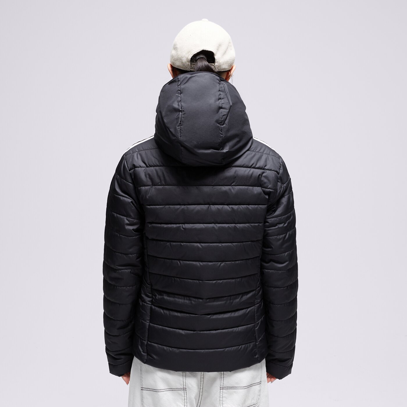 Дамско зимно яке ADIDAS ЯКЕ ЗИМНО ADICOLOR SLIM ii8464 цвят черен