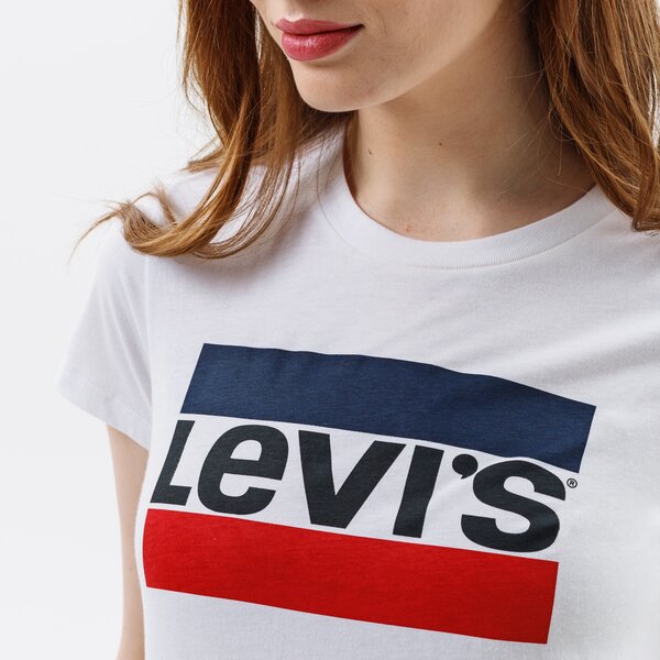 Дамска тениска LEVI'S ТЕНИСКА THE PERFECT TEE 17369-0297 цвят бял