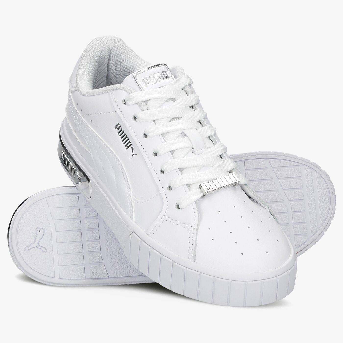 Дамски маратонки PUMA CALI STAR METALLIC WN’S 38021901 цвят бял