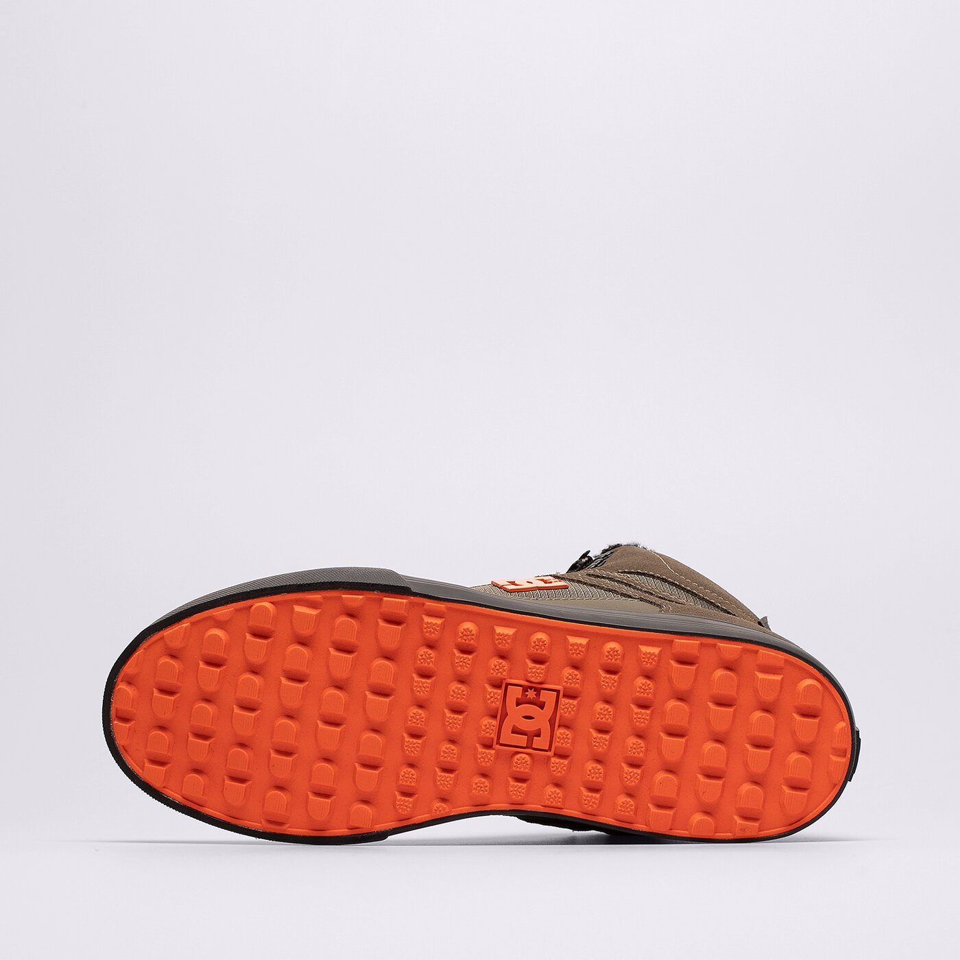 Мъжки зимни обувки DC PURE HIGH-TOP WC WNT adys400047doo цвят каки