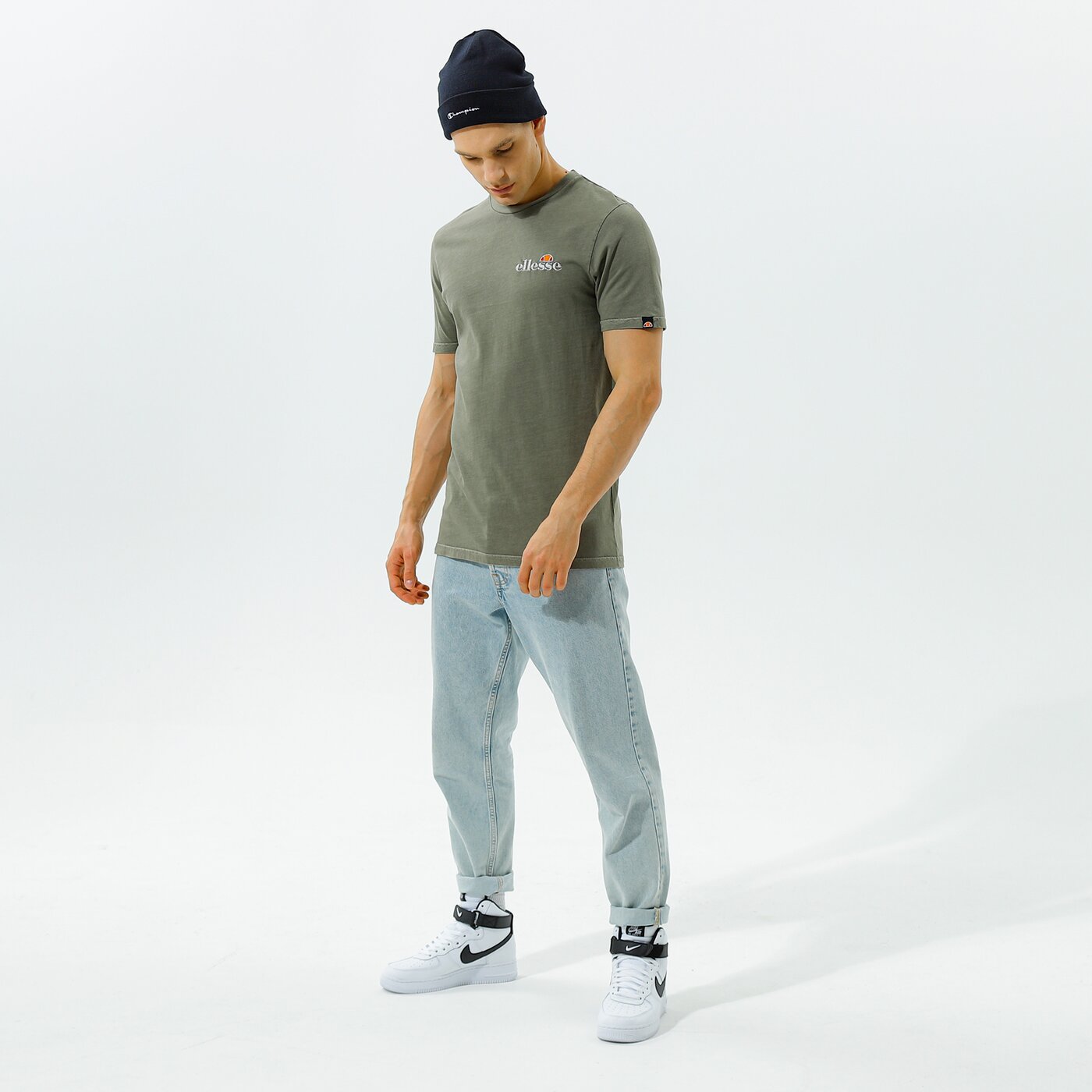 Мъжка тениска ELLESSE ТЕНИСКА TACOMO TEE KHA shk13143506 цвят каки