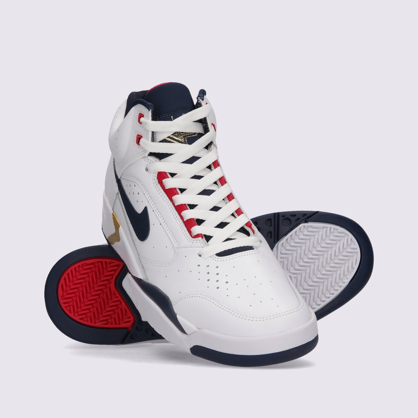 Мъжки маратонки NIKE AIR FLIGHT LITE MID dj2518-102 цвят бял