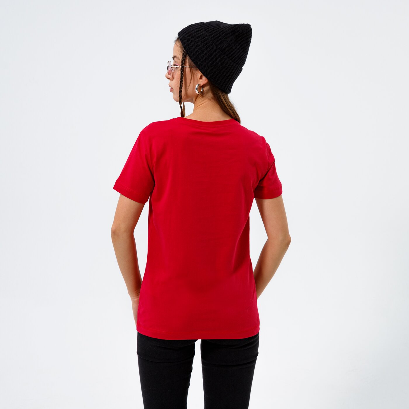 Дамска тениска CHAMPION ТЕНИСКА CREWNECK ТЕНИСКА 113223rs061 цвят бордо