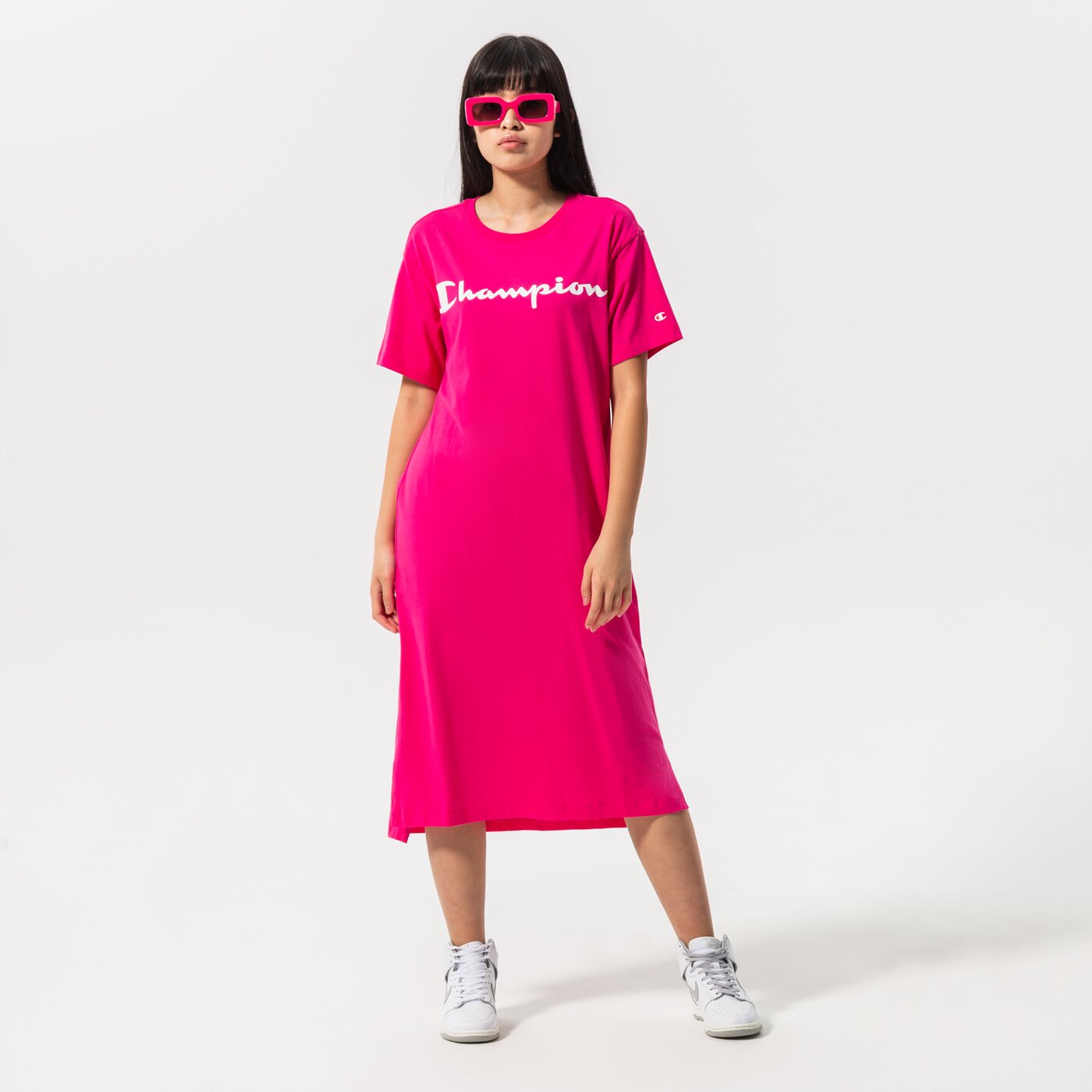 Дамски CHAMPION РОКЛЯ АНЦУГS 114890ps025 цвят розов
