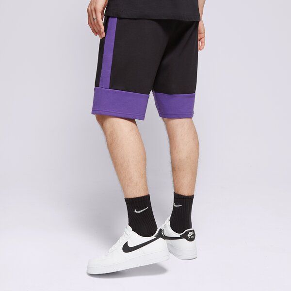 Мъжки къси панталони NEW ERA ШОРТИ NBA COLOUR BLOCK SHORT LAKERS LOS ANGELES LAKE 60416375 цвят черен