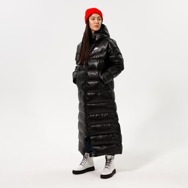 Дамско зимно яке NIKE CITY HOODED PARKA JACKET PARKA dh4081-010 цвят черен