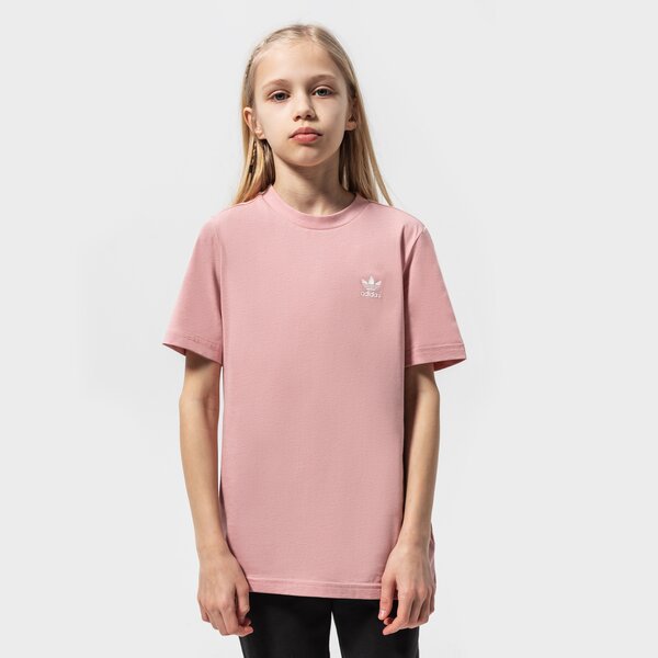 Детска тениска ADIDAS TREFOIL ESSENTIAL ТЕНИСКА JUNIOR GIRL hd2059 цвят розов