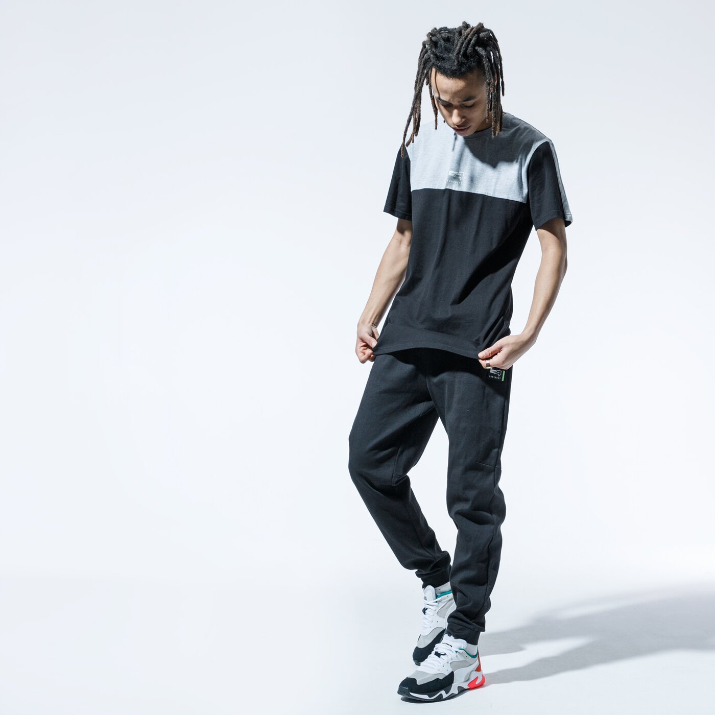 Мъжка тениска CONFRONT ТЕНИСКА LANNISTER cf120tsm55001 цвят черен