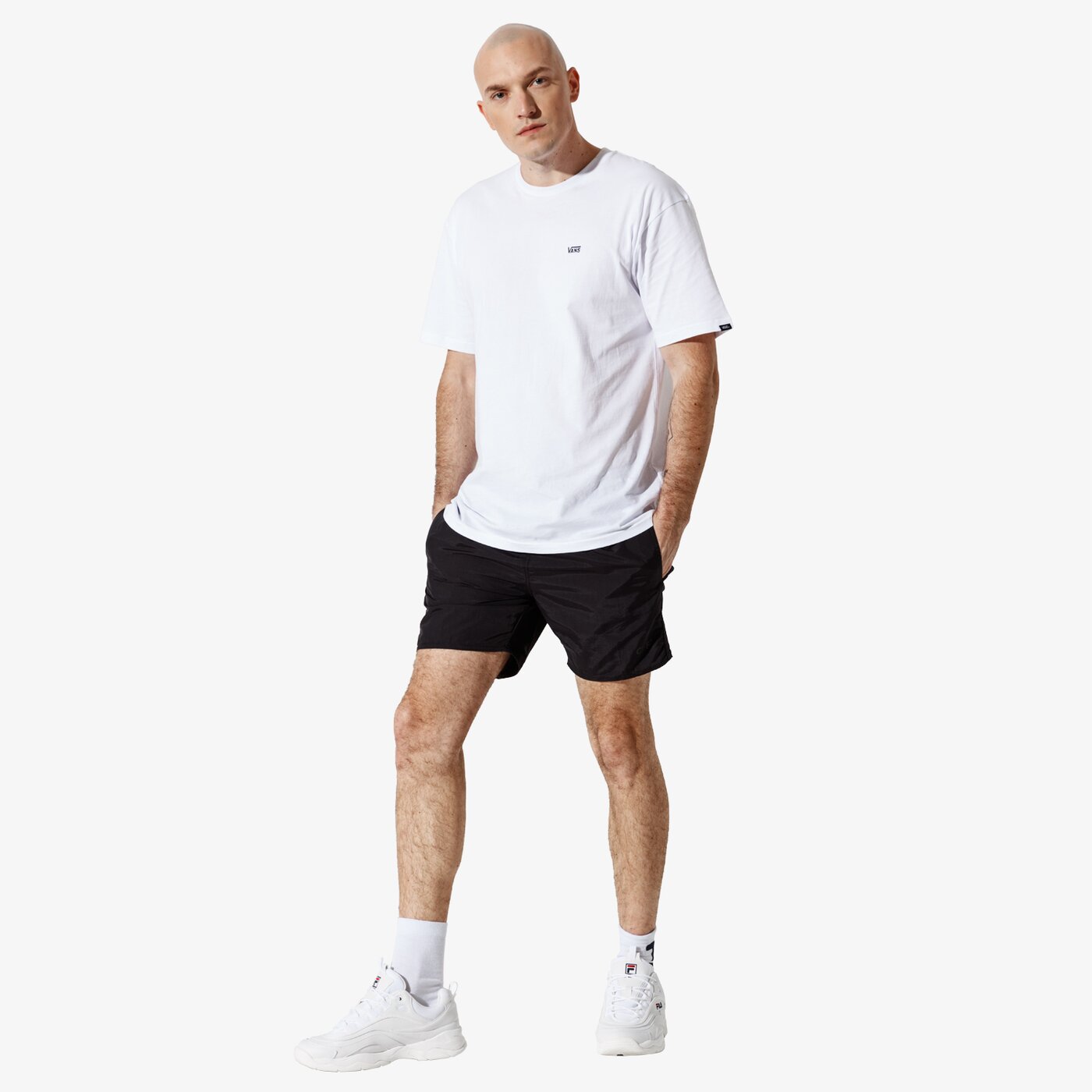 Мъжки къси панталони CONFRONT ПЛУВНИ ШОРТИ BAYWATCH cf19szm35003 цвят черен