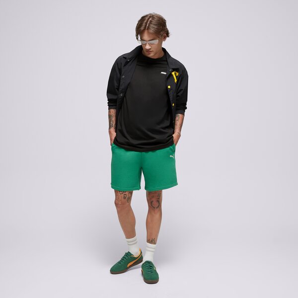 Мъжки къси панталони PUMA ШОРТИ WARDROBE ESS RELAXED SHORTS 7" TR 629654 86 цвят зелен