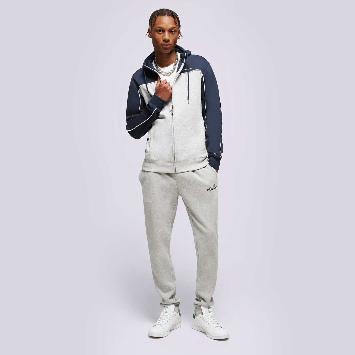 Мъжки панталони ELLESSE ПАНТАЛОНИ GRANITE JOG PANT GREY MRL shk12643112 цвят сив