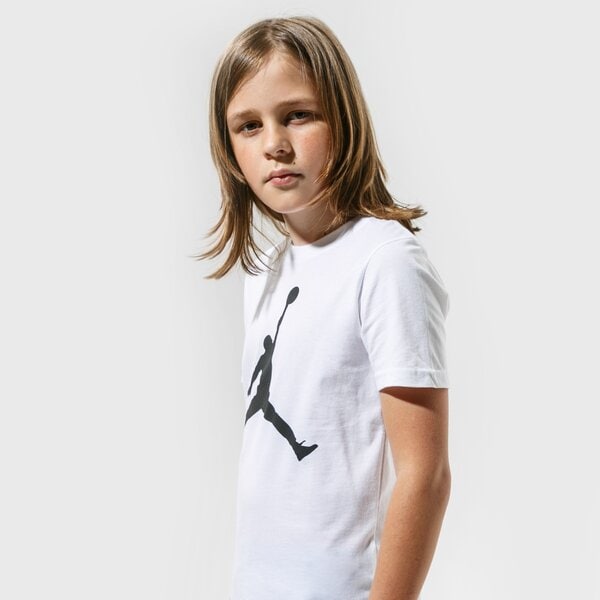 Детска тениска JORDAN ТЕНИСКА JUMPMANTEE 952423-001 цвят бял