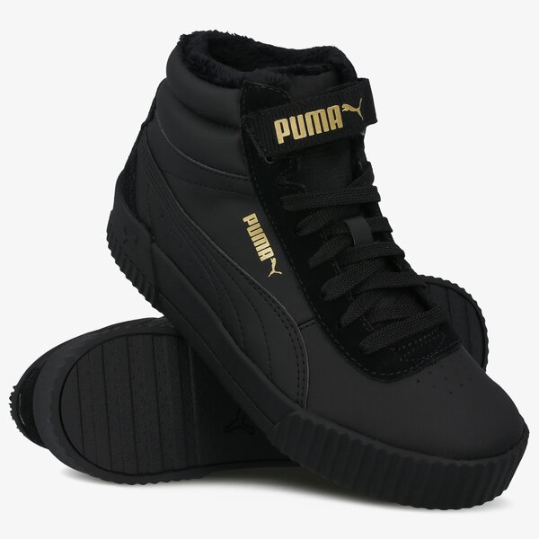 Дамски маратонки PUMA CARINA MID WTR 37414001 цвят черен