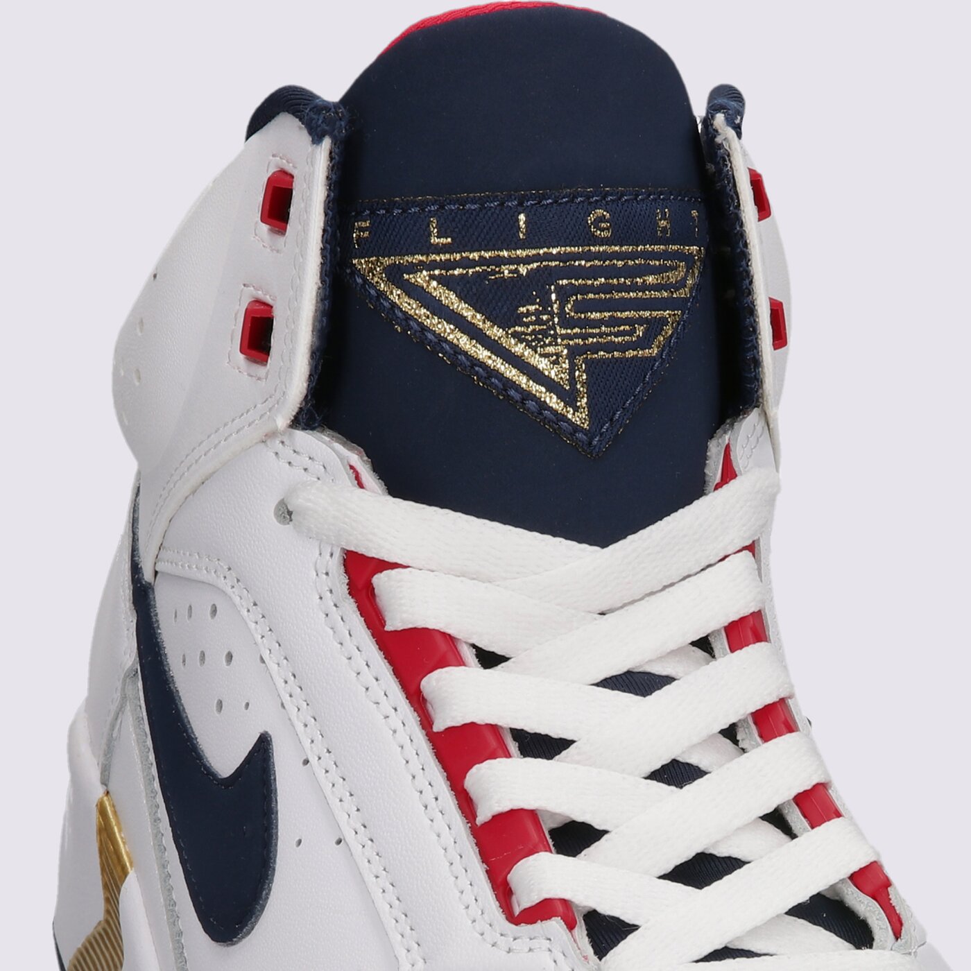 Мъжки маратонки NIKE AIR FLIGHT LITE MID dj2518-102 цвят бял