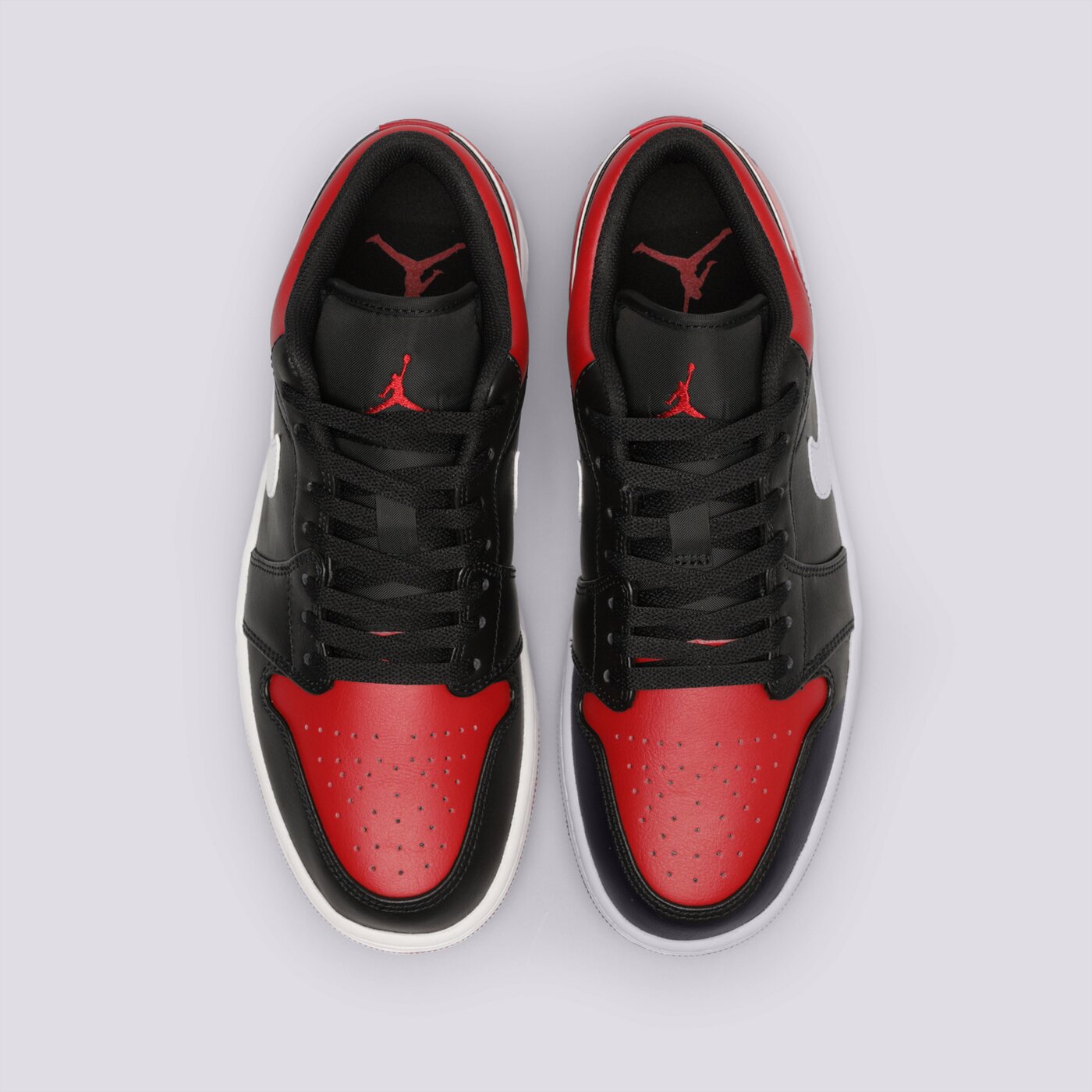 Мъжки маратонки AIR JORDAN 1 LOW  553558-066 цвят червен