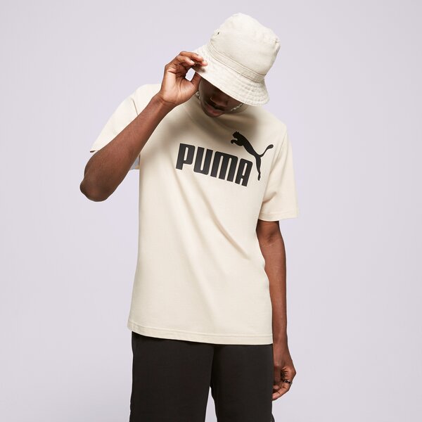 Мъжка тениска PUMA ТЕНИСКА ESS+ 2 COL SMALL LOGO TEE 58666785 цвят бежов