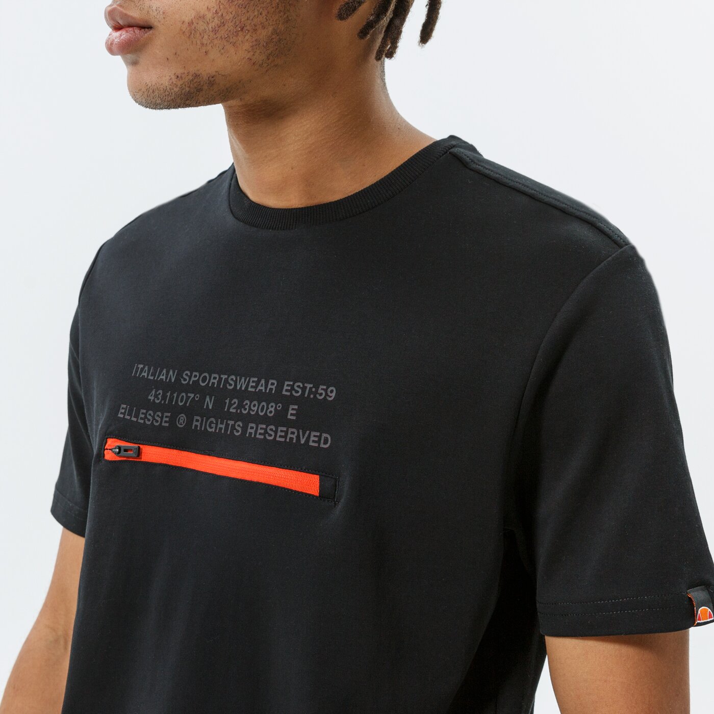 Мъжка тениска ELLESSE ТЕНИСКА PIEDMONT TEE BLK shi11160011 цвят черен