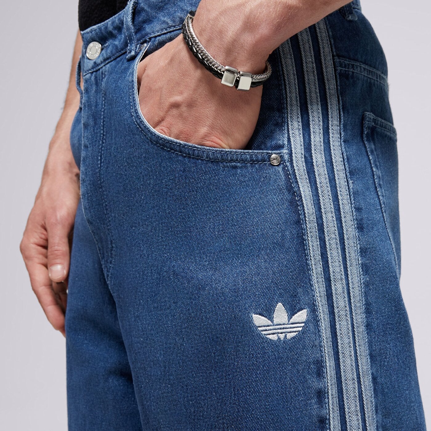 Мъжки панталони ADIDAS ПАНТАЛОНИ DENIM FB PT jc6234 цвят син