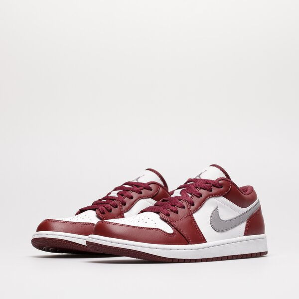 Мъжки маратонки AIR JORDAN 1 LOW  553558-615 цвят бордо