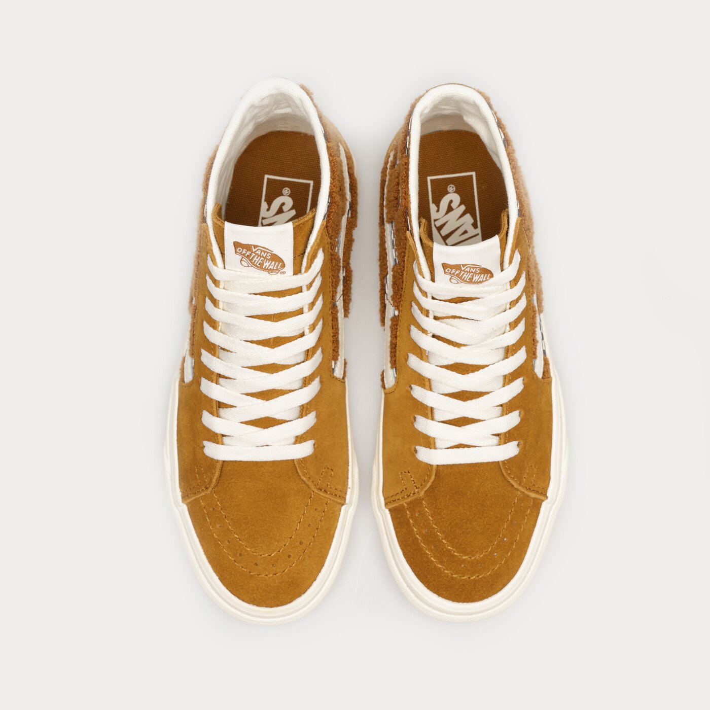 Дамски маратонки VANS SK8-HI TAPERED vn0009qp1m71 цвят горчица