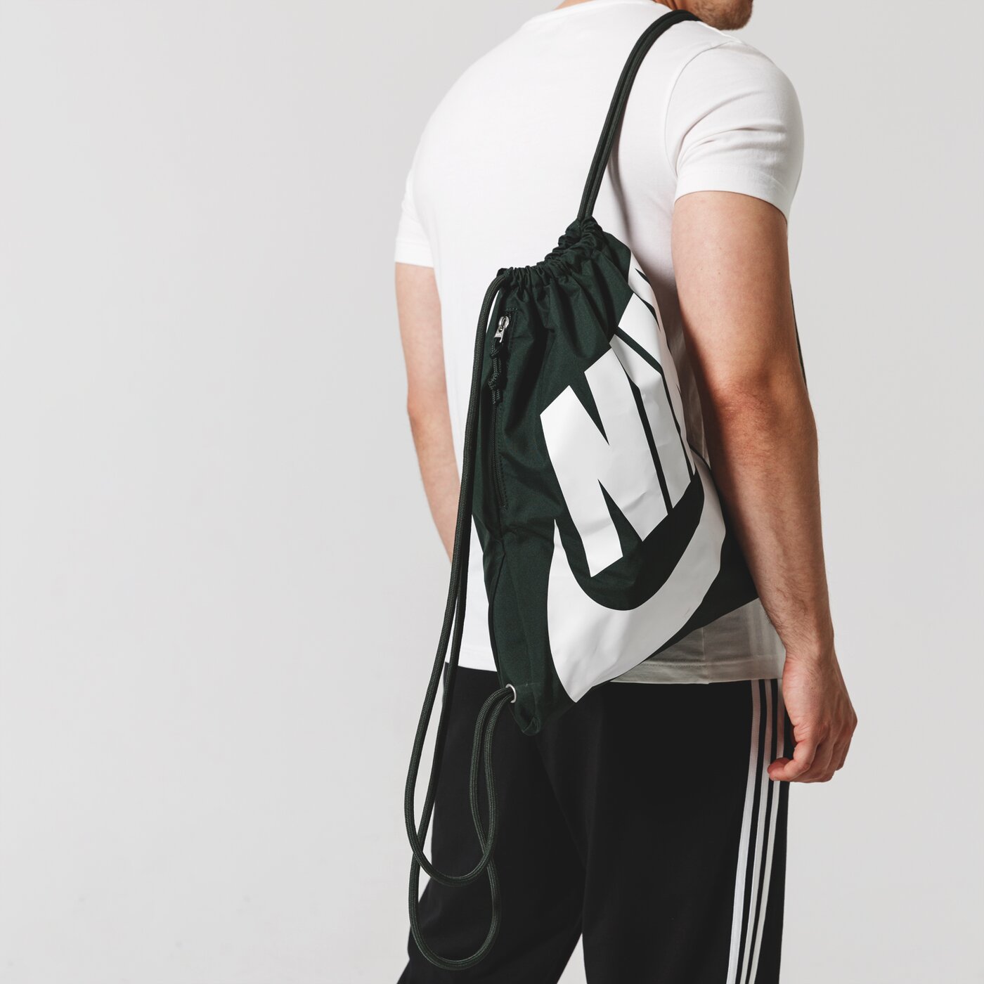 Детска мешка NIKE МЕШКА NK HERITAGE GMSK ba5351346 цвят зелен