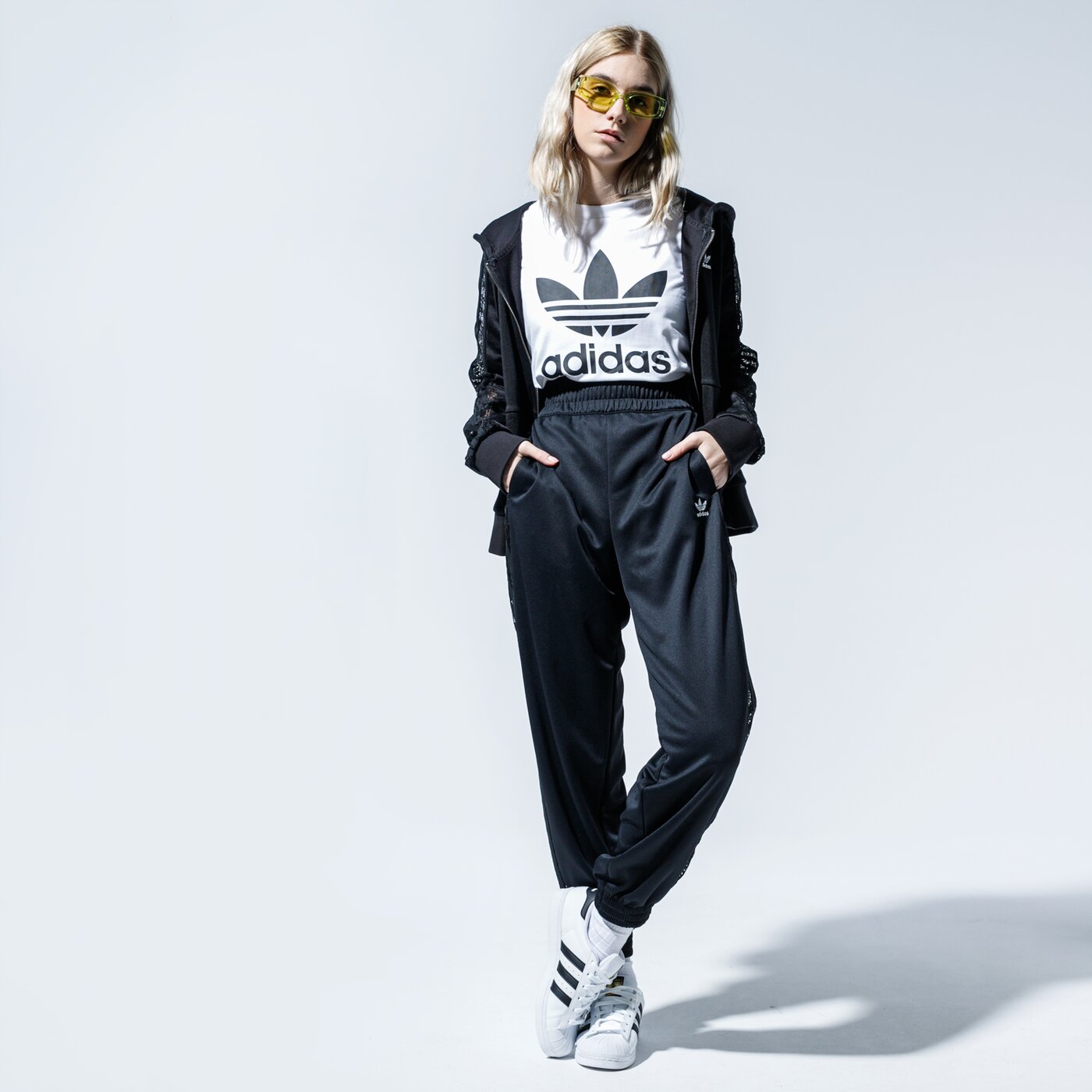 Дамска тениска ADIDAS ТЕНИСКА TREFOIL TEE fm3306 цвят бял