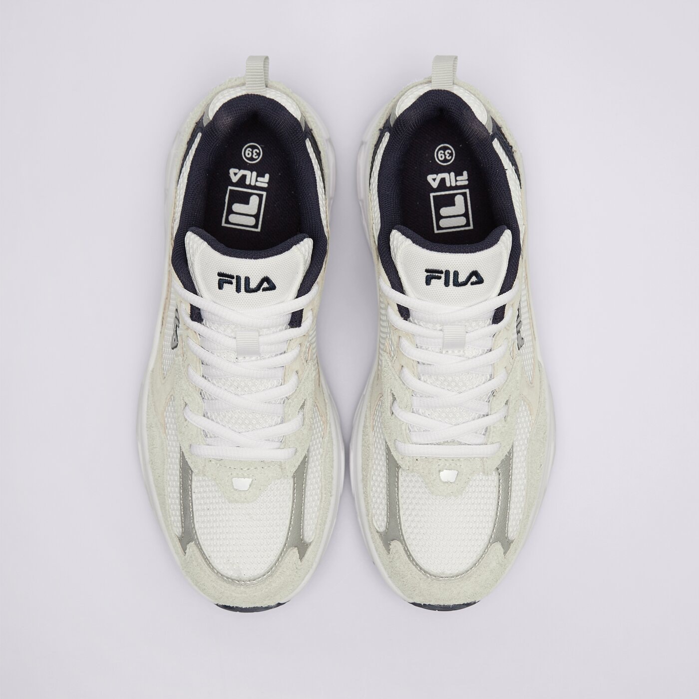 Дамски маратонки FILA DECYPHER 24 SUEDE 5am00817109 цвят бял