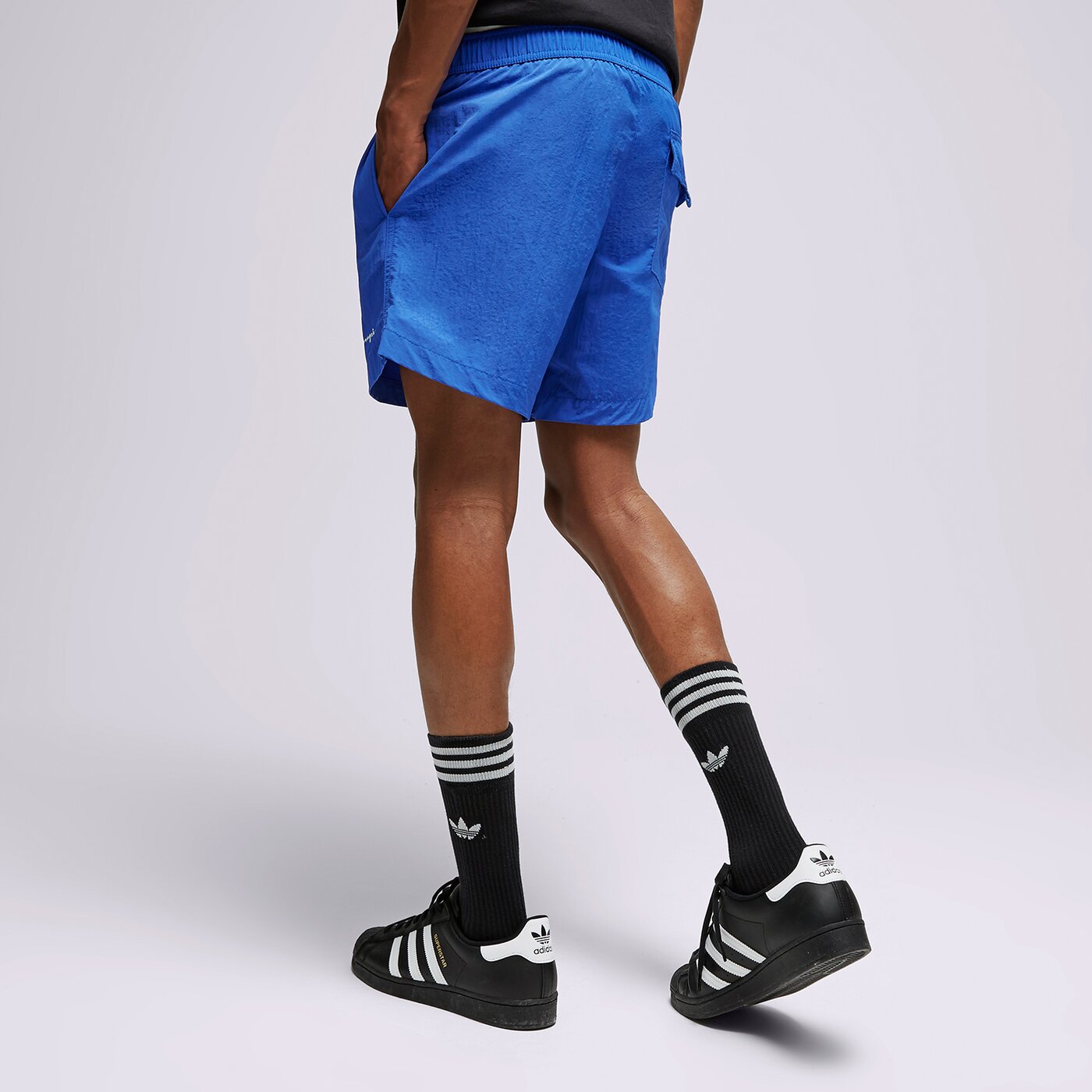 Мъжки къси панталони CHAMPION ШОРТИ BEACHSHORT 216069bs071 цвят син