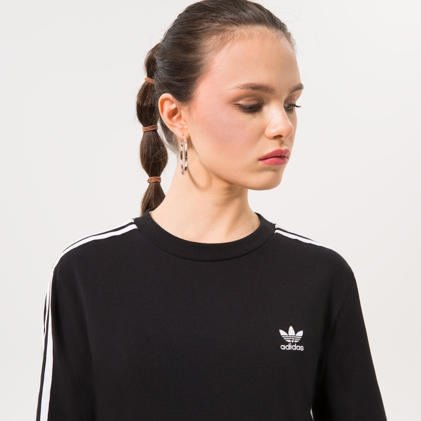 Adidas ТЕНИСКА 3str Longsleeve Gn2911 Дамски Цвят черен Модни Тениски