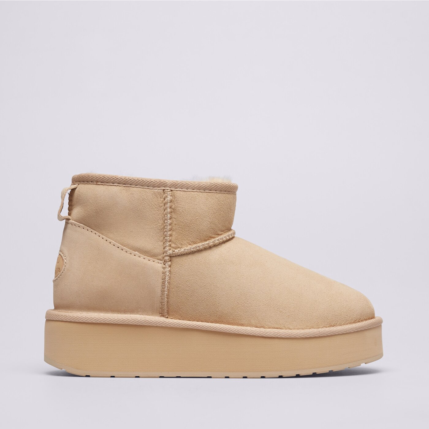 Дамски кежуал EMU AUSTRALIA STINGER MICRO FLATFORM 2.0 w13296macadamia цвят бежов