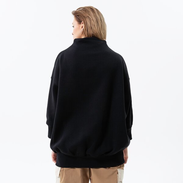 Дамски суичър NIKE СУИТЧЪР W NSW STYLE FLC MOCK OOS dq5765-010 цвят черен