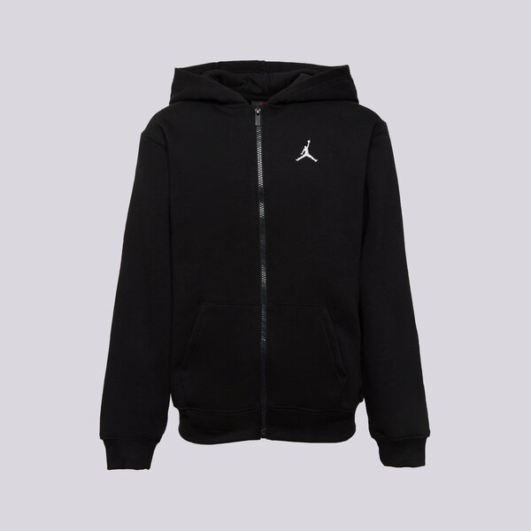 Детски суичър JORDAN СУИТЧЪР С КАЧУЛКА JDB MJ BRKLN FLC FZ BOY 95f115-023 цвят черен