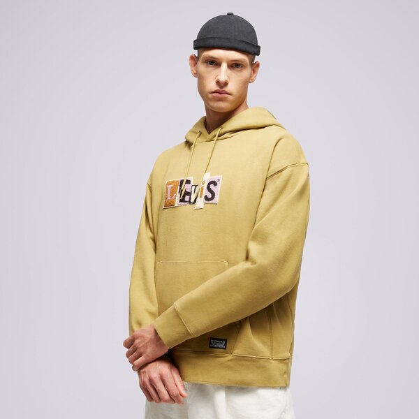 Мъжки суичър LEVI'S СУИТЧЪР С КАЧУЛКА SKATE a1008-0006 цвят жълт