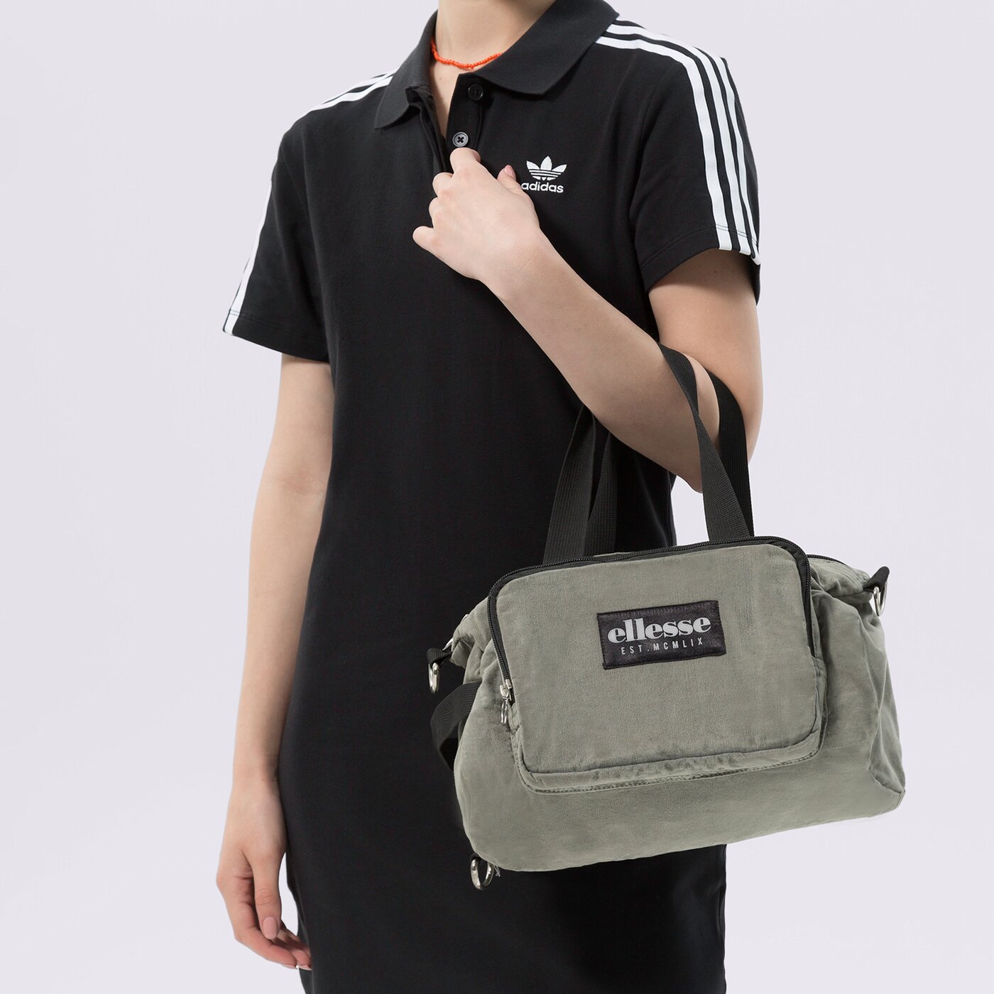 Дамски сак ELLESSE ЧАНТА CASSETO MINI BARREL BAG sana2554011 цвят черен